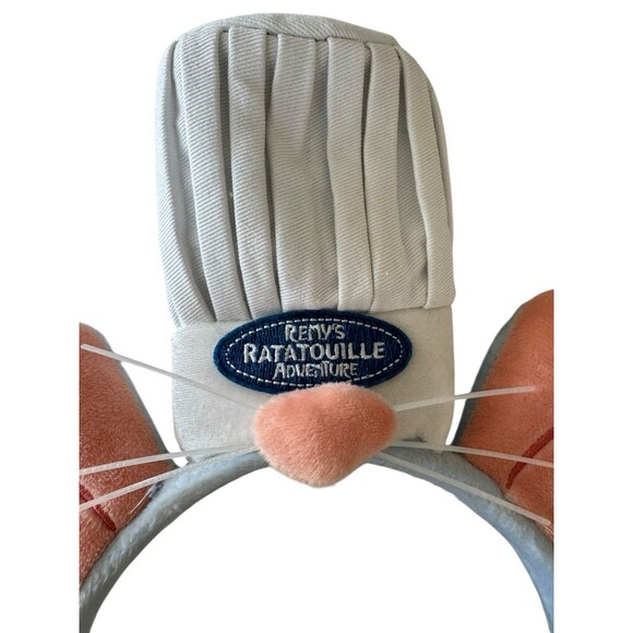 NWT Disney  Epcot Parks Remy\'s Ratatouille Adventure Remy Chef Hat Headband